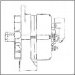 8AR2076KS | PRESTOLITE LEECE NEVILLE | ALTERNATOR 8AR2076KS 