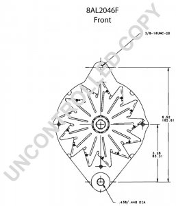 8AL2046F | PRESTOLITE LEECE NEVILLE | ALTERNATOR 8AL2046F 