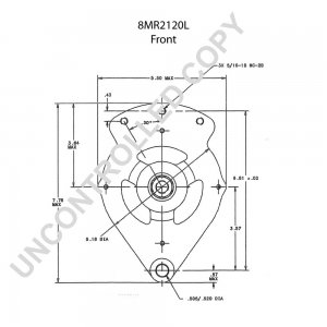 8MR2120L | PRESTOLITE LEECE NEVILLE | ALTERNATOR 8MR2120L 